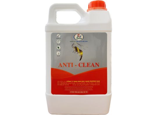 ANTI - CLEAN: Chuyên dùng: diệt vi khuẩn, virus, nguyên sinh động vật