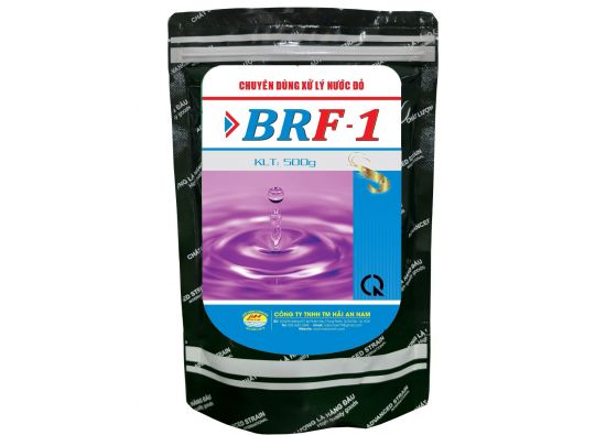 BRF-1: Vi sinh chuyên dùng xử lý nước đỏ ( tảo đỏ) - tạo màu nước đẹp cho ao nuôi tôm