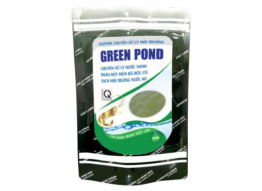 GREEN POND: Xử lý nước xanh_Phân hủy nhanh mùn bã hữu cơ, sạch nước