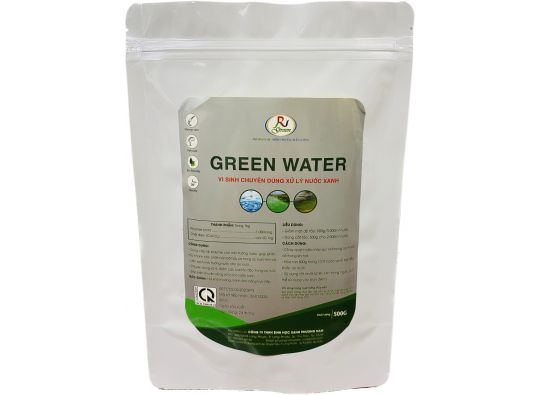 GREEN WATER: Xử lý nước xanh, cung cấp enzyme chuyên dùng xử lý các loại tảo độc trong ao