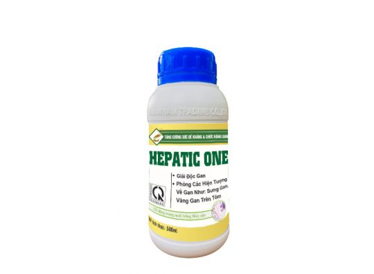 HEPATIC ONE: Chuyên giải độc gan, bổ gan , hạn chế sự tồn lưu hóa chất trong tôm