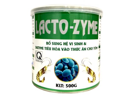 LACTO - ZYME: Bổ sung hệ vi sinh vè eanzyme tiêu hóa vào thức ăn cho tôm