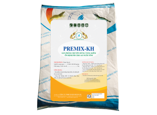 PREMIX-KH: Chuyên dùng cho tăng kiềm, ổn định pH ao nuôi