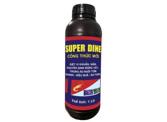 SUPER DINE: Công Thức mới_Diệt vi khuẩn, nấm, nguyên sinh động vật, nhanh, hiệu quả, an toàn
