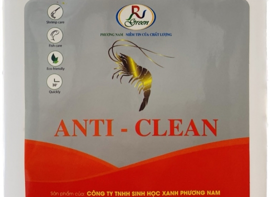 ANTI - CLEAN: Chuyên dùng: diệt vi khuẩn, virus, nguyên sinh động vật