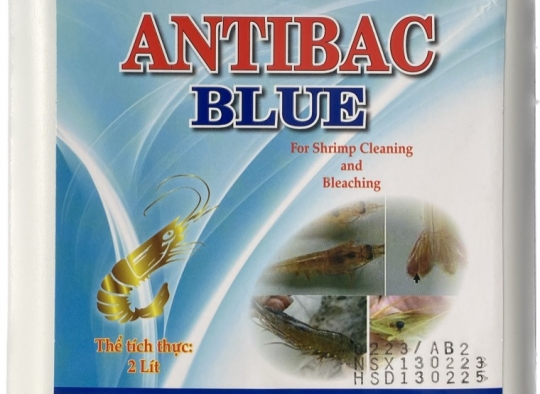 ANTIBAC - BLUE: Diệt vi khuẩn, nấm, nguyên sinh động vật, diệt rong tảo độc,...