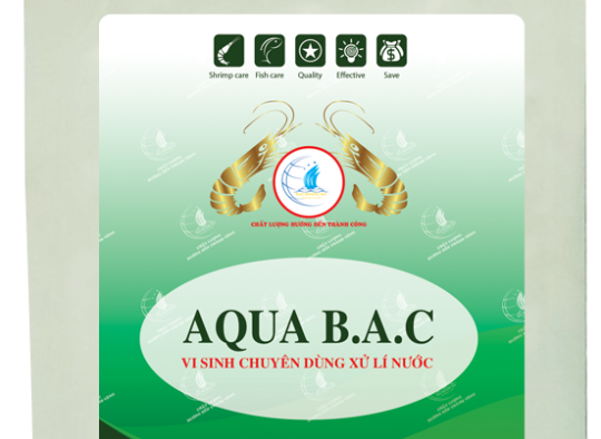 AQUA B.A.C: Vi sinh chuyên dùng xử lý nước trong ao nuôi tôm