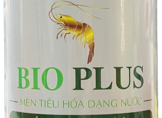 BIO PLUS: Men tiêu hóa dạng nước_ giúp tôm khỏe mạnh phát triển tốt