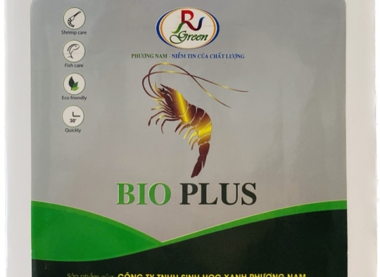 BIO PLUS: Men tiêu hóa dạng nước_ giúp tôm khỏe mạnh phát triển tốt