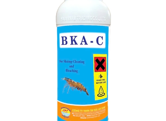 BKA-C: Diệt vi khuẩn, virus, nấm, nguyên sinh động vật,...gây bệnh đứt râu, mòn đuôi, đóng rong