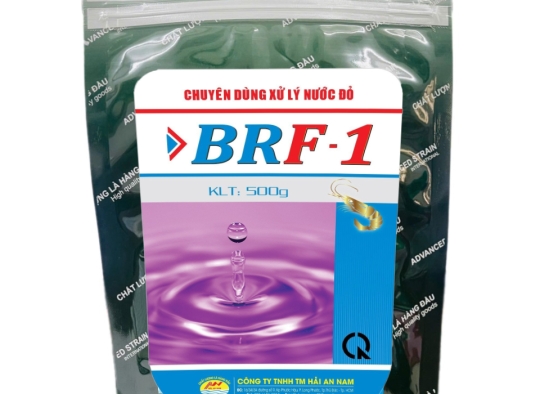 BRF-1: Vi sinh chuyên dùng xử lý nước đỏ ( tảo đỏ) - tạo màu nước đẹp cho ao nuôi tôm