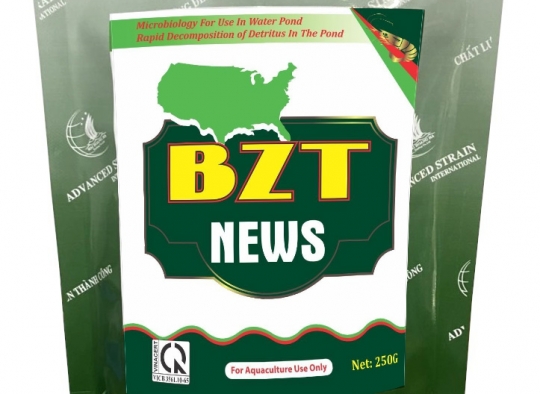 BZT NEWS: Xử lý đáy_Phân hủy nhanh các mùn bã hữu cơ trong ao nuôi tôm