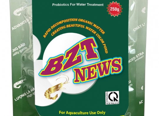BZT NEWS: Chuyên dùng xử lý nước, phân hủy nhanh các mùn bã hữu cơ, tạo màu nước đẹp