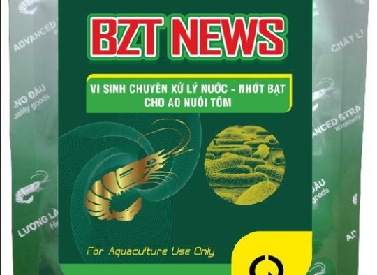 BZT NEW: xử lý nước và nhớt bạt cho ao nuôi tôm