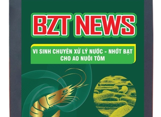 BZT NEW: xử lý nước và nhớt bạt cho ao nuôi tôm