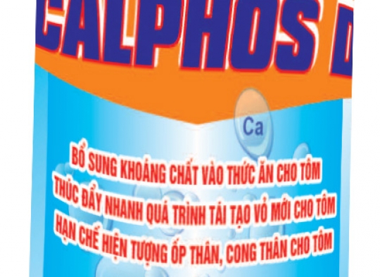 CALPHOS D: KHOÁNG TẠT PHÒNG HIỆN TƯỢNG ỐP THÂN, CONG THÂN CHO TÔM