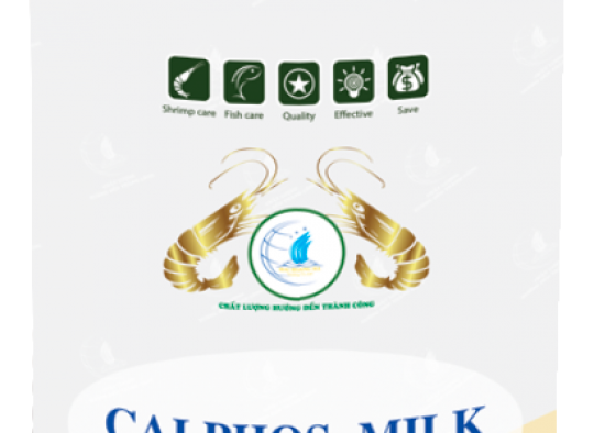 CALPHOS - MILK:  Bổ sung vitamin D3 và khoáng chất, Hạn chế hiện tượng mềm vỏ, ốp thân, xanh da trời