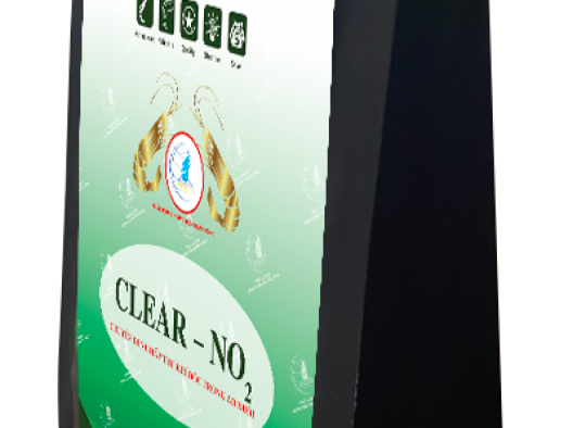 CLEAR–NO2: Chuyên dùng hấp thu khí độc NH3, NO2 trong ao nuôi 