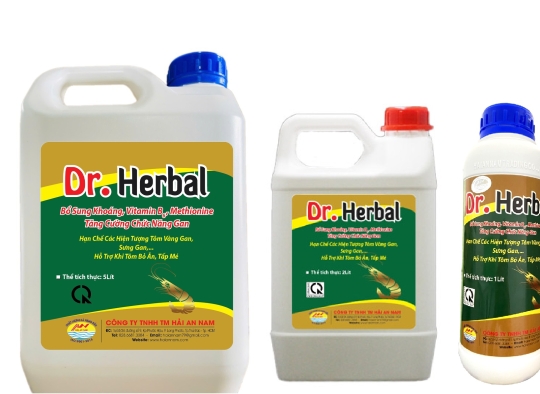 DR. HERBAL: Tăng cường chức năng gan, hạn chế các hiện tượng tôm vàng gan , sưng gan