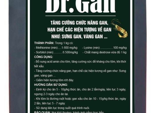 DR. GAN: Túi đen_Tăng cường chức năng gan, phòng các hiện tượng  sưng gan, vàng gan 