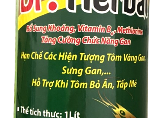 DR. HERBAL: Tăng cường chức năng gan, hạn chế các hiện tượng tôm vàng gan , sưng gan