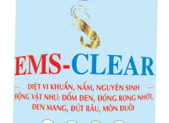 EMS - CLEAR: DIỆT VI KHUẨN, NẤM,NSĐV: ĐỐM ĐEN, ĐÓNG RONG NHỚT, ĐEN MANG, ĐỨT RÂU, MÒN ĐUÔI