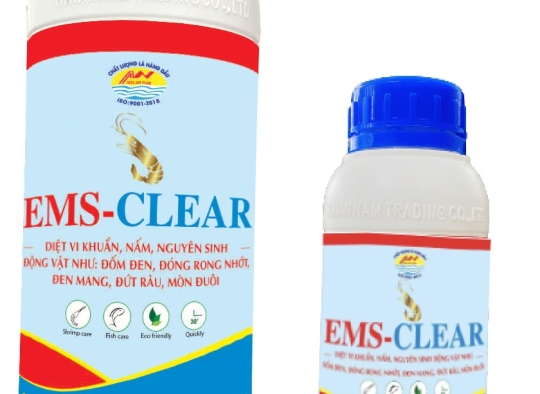 EMS - CLEAR: DIỆT VI KHUẨN, NẤM,NSĐV: ĐỐM ĐEN, ĐÓNG RONG NHỚT, ĐEN MANG, ĐỨT RÂU, MÒN ĐUÔI