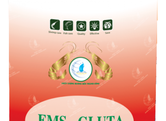 EMS - GLUTA: Sát trùng, diệt các loại vi khuẩn vi rút trong ao nuôi tôm