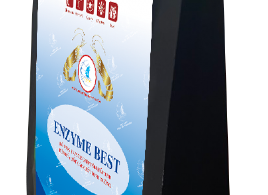 ENZYME BEST: Bổ sung enzyme giúp tôm hấp thu tiêu hóa tốt các chất dinh dưỡng