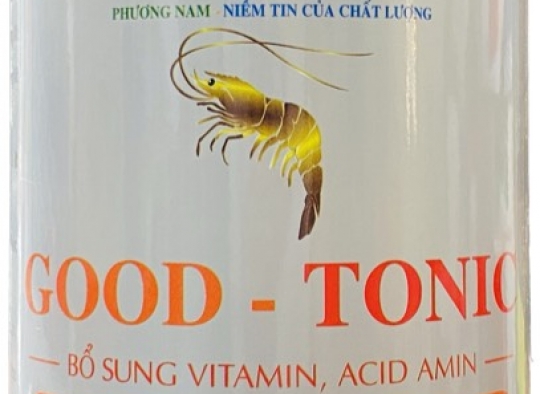 GOOD-TONIC: Bổ sung vitamin, acid amin, tăng trọng, chống còi cho tôm