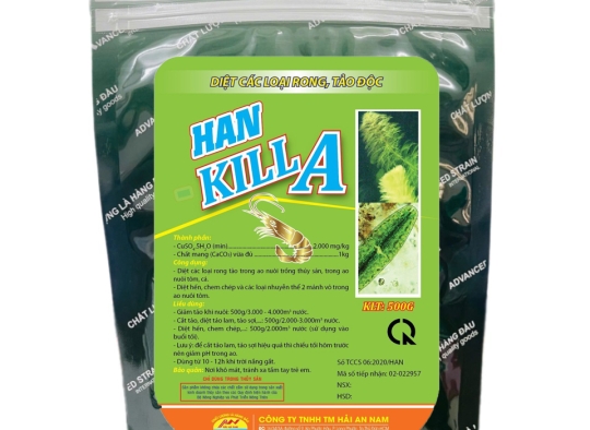 HAN - KILL A: Diệt các loại rong tảo độc trong ao nuôi