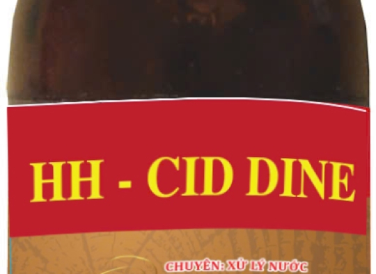 HH - CID DINE : Xử lí nước trong ao nuôi, diệt khuẩn mạnh, sát trùng nhanh, an toàn cho ao nuôi