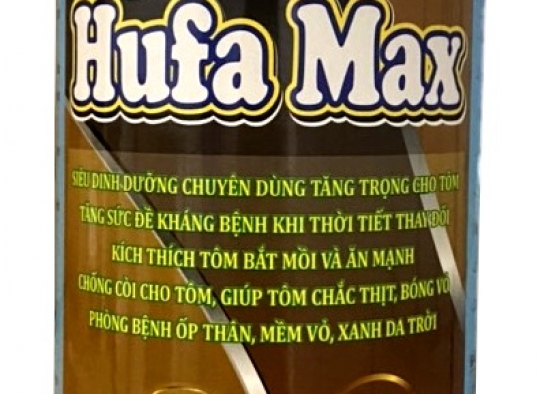 HUFA MAX: Siêu dinh dưỡng chuyên dùng tăng trọng, chống còi