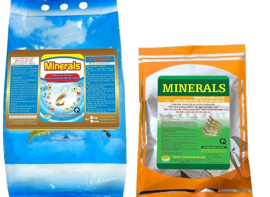 MINERALS:  Khoáng đa vi lượng cao cấp_chuyên dùng cho nuôi tôm thẻ công nghệ cao