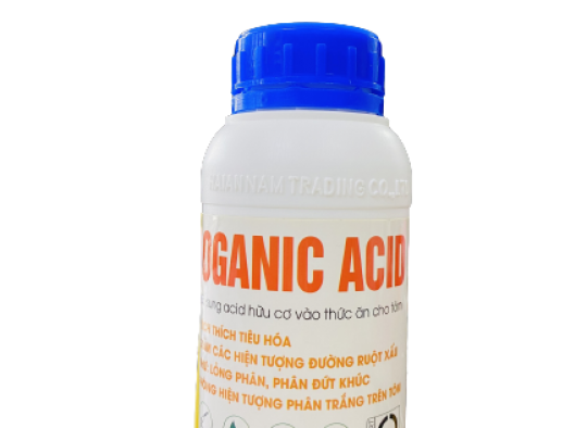 OGANIC ACID: Acid hữu cơ_PHÒNG HIỆN TƯỢNG PHÂN TRẮNG TRÊN TÔM