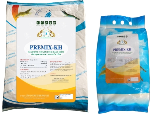 PREMIX-KH: Chuyên dùng cho tăng kiềm, ổn định pH ao nuôi