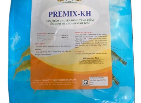 PREMIX-KH: Chuyên dùng cho tăng kiềm, ổn định pH ao nuôi