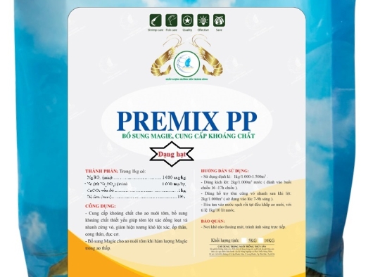 PREMIX PP (dạng hạt) -Bổ sung Magie, cung cấp khoáng chất.