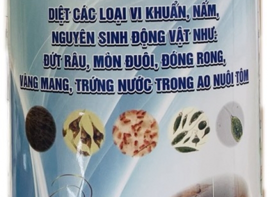 PROTEC: Diệt các loại tảo độc, kí sinh trùng gây hiện tượng đứt râu, mòn đuôi, đóng rong