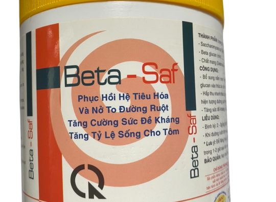 BETA - SAF: _Phục hồi hệ tiêu hóa, nở to đường ruột, tăng  sức đề kháng, tăng tỉ lệ sống